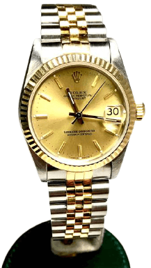 Men's gold watch at Walt's Pawn and Estate Jewelry Buyer, located in Marion County, Florida